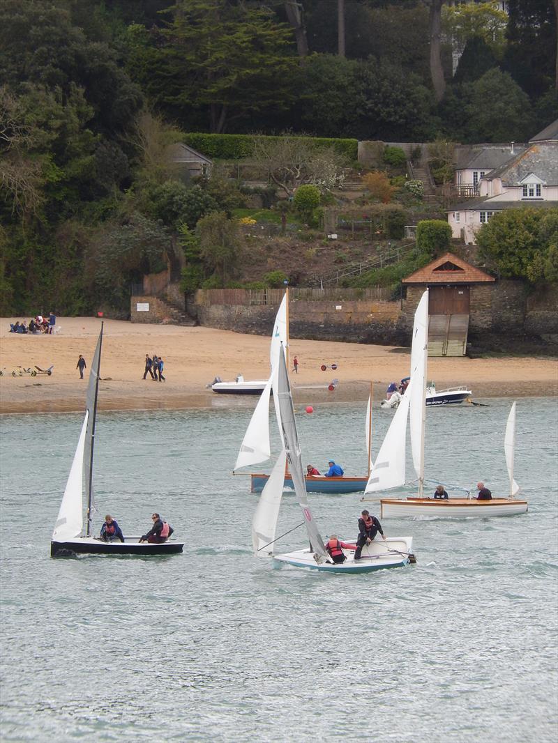 Salcombe Yacht Club Spring Series Race 5 photo copyright Malcolm Mackley taken at Salcombe Yacht Club and featuring the National 12 class