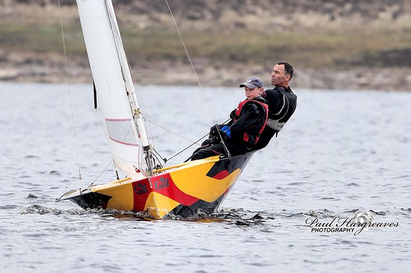 National 12s at Yorkshire Dales photo copyright Paul Hargreaves Photography taken at Yorkshire Dales Sailing Club and featuring the National 12 class