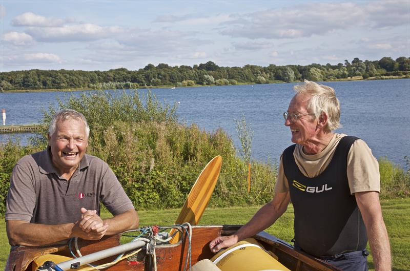 John Sears & Nigel Waller during the National 12 85th Anniversary Event at Northampton photo copyright Steve Le Grys taken at Northampton Sailing Club and featuring the National 12 class