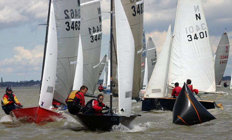 N12 Burton Week 2011 photo copyright Jeremy Carey taken at Brightlingsea Sailing Club and featuring the National 12 class