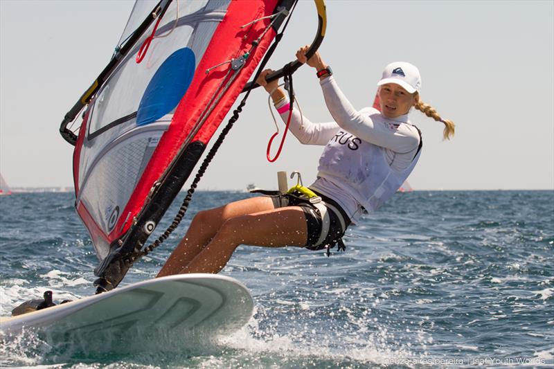 Medal races in the ISAF Youth Sailing World Championship photo copyright Neuza Aires Pereira / ISAF taken at  and featuring the RS:X class