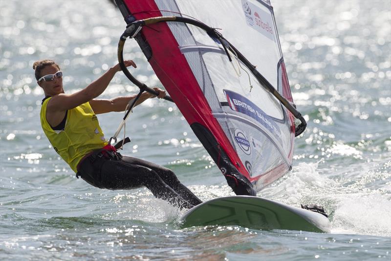 Bryony Shaw, RS:X Women - photo © Ocean Images / British Sailing Team