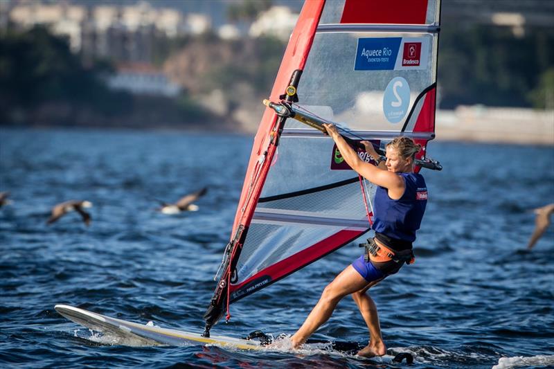 Day 4 of the Aquece Rio – International Sailing Regatta photo copyright Jesus Renedo / SailingEnergy / ISAF taken at  and featuring the RS:X class