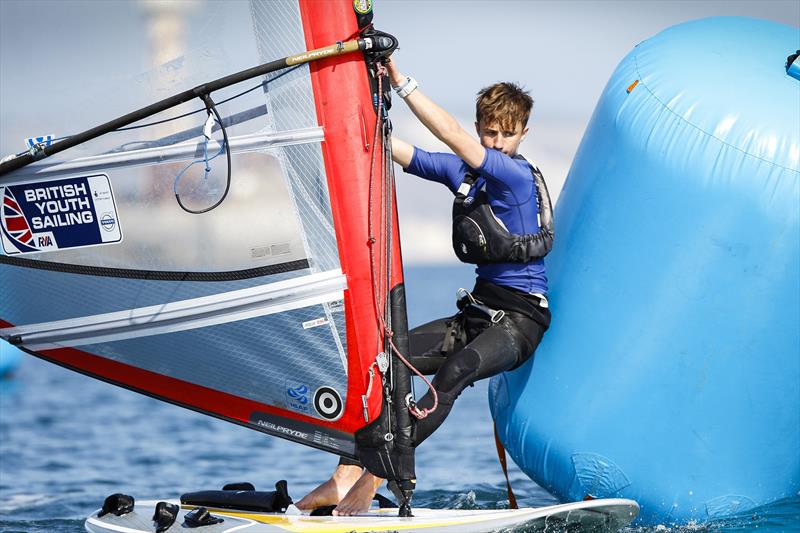 Daniel Wilson photo copyright Paul Wyeth / RYA taken at Weymouth & Portland Sailing Academy and featuring the RS:X class