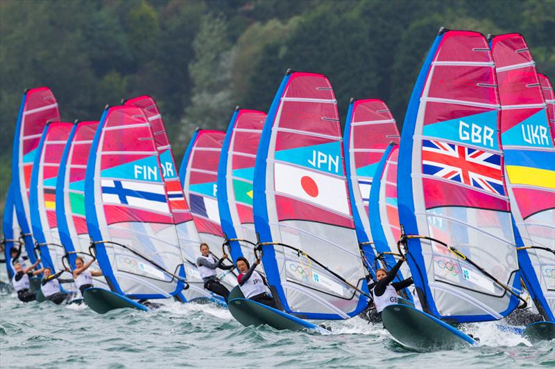 RS:X racing on day four of the London 2012 Olympic Sailing Competition - photo © Tom Gruitt / www.tom-gruitt.co.uk