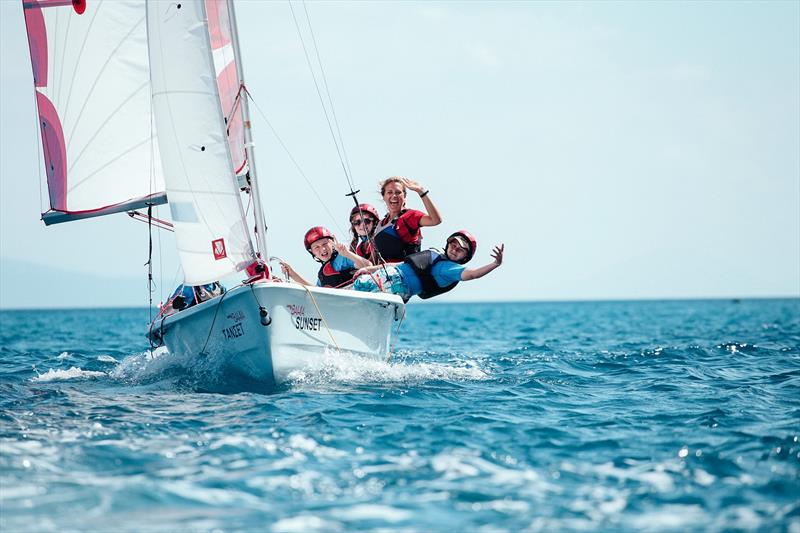 Junior squad sailing during the 2014 season with Ocean Elements  - photo © Ocean Elements 