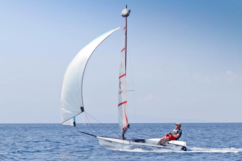 RS100 sailing at a Ocean Elements Beach Club photo copyright Ocean Elements taken at  and featuring the  class