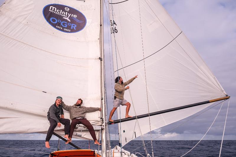 Why we'll miss Godspeed, never a dull moment photo copyright OGR2023 / Godspeed / Emma Walker taken at  and featuring the Ocean Globe Race class