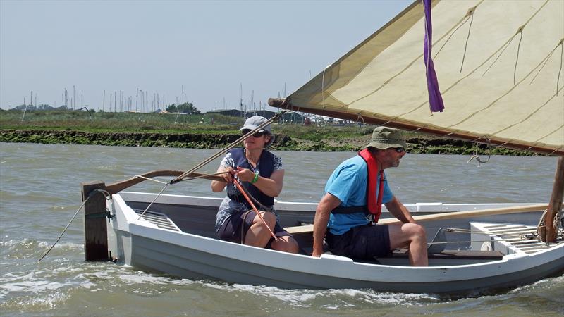 Ripple races in the OGA 'Swamazons' race 2015 photo copyright Julian Cable taken at Walton and Frinton Yacht Club and featuring the  class