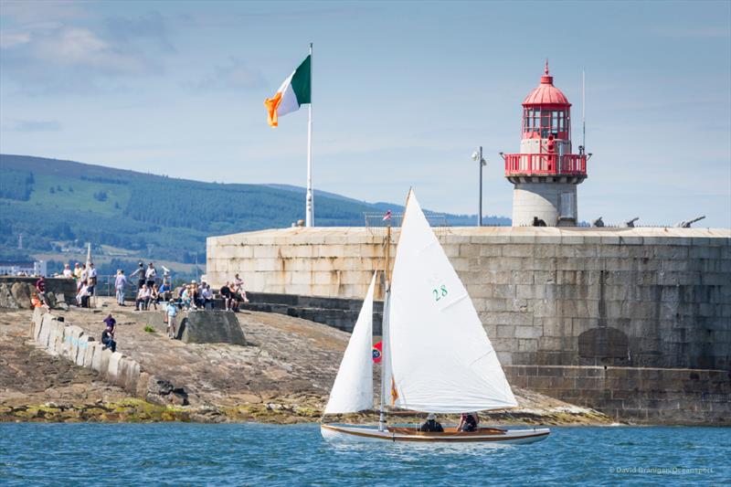 Volvo Dun Laoghaire Regatta day 4 photo copyright David Branigan / Oceansport taken at  and featuring the Gaffers class