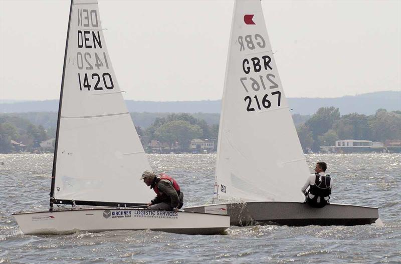 Day 3 of the OK Dinghy European Championship photo copyright Burt taken at Yachtclub Steinhuder Meer and featuring the OK class