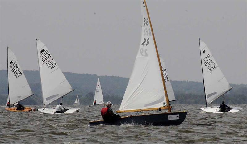 Day 3 of the OK Dinghy European Championship photo copyright Burt taken at Yachtclub Steinhuder Meer and featuring the OK class