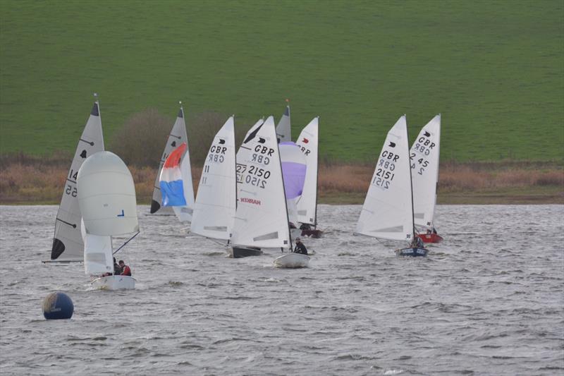 Blithfield Barrel Round 2 photo copyright Martin Smith taken at Blithfield Sailing Club and featuring the OK class
