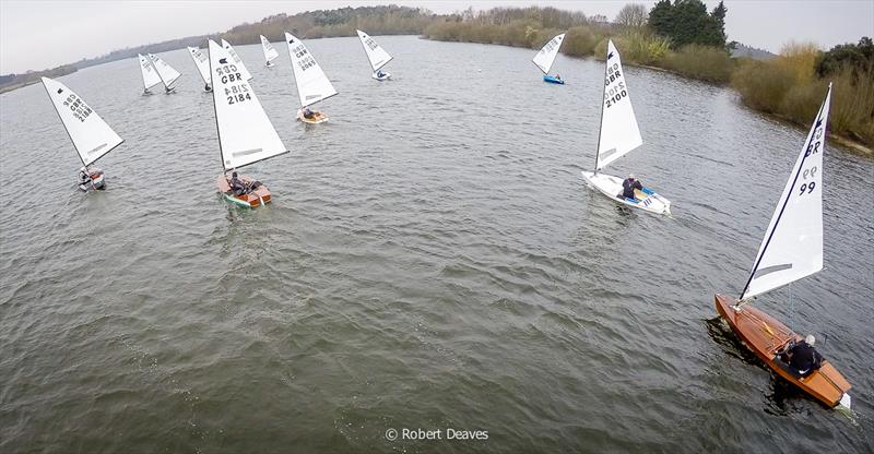 OK Dinghy Winter Championship at Alton Water photo copyright Robert Deaves taken at Alton Water Sports Centre and featuring the OK class
