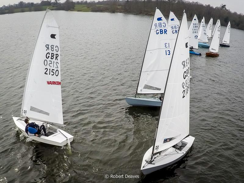 OK Dinghy Winter Championship at Alton Water photo copyright Robert Deaves taken at Alton Water Sports Centre and featuring the OK class