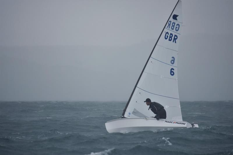 Henry Wetherell OK sailing photo copyright Ela Miller taken at  and featuring the OK class