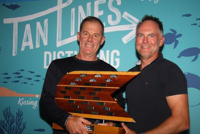 David Clark (AUS) wins the OK Dinghy Australian Championship at the RQYS, Brisbane photo copyright RQTV taken at Royal Queensland Yacht Squadron and featuring the OK class