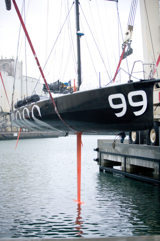 HUGO BOSS is re-launched two weeks after Thomson thought his Vendée was over photo copyright Mark Lloyd / DPPI taken at  and featuring the IMOCA class