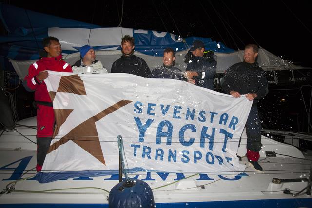 A record for Artemis-Team Endeavour in the Sevenstar Round Britain and Ireland Race photo copyright Patrick Eden / RORC taken at Royal Ocean Racing Club and featuring the IMOCA class
