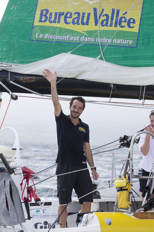 Louis Burton (Bureau Vallee) finishes 5th IMOCA in Route du Rhum-Destination Guadeloupe photo copyright Alexis Courcoux taken at  and featuring the IMOCA class