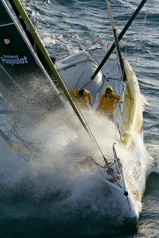 Cheminées Poujoulat first into the Indian Ocean in the Barcelona World Race photo copyright Barcelona World Race taken at  and featuring the IMOCA class