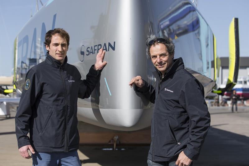 Safran: the first new generation IMOCA 60 launches - photo © Jean Marie Liot / DPPI