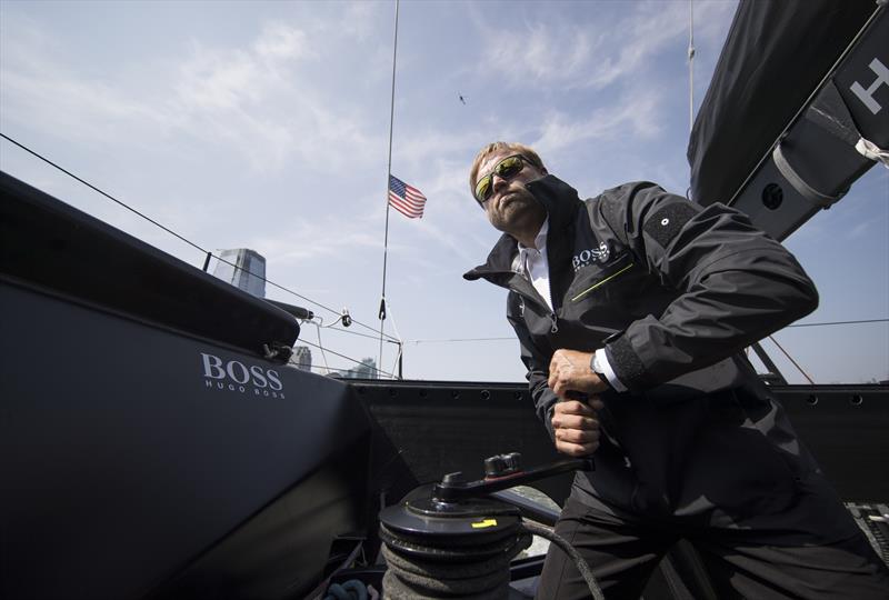 Hugo Boss during the New York–Vendée (Les Sables d'Olonne) photo copyright Hugo Boss taken at  and featuring the IMOCA class