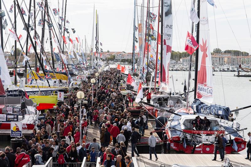 The Vendée Globe Village officially opens in Les Sables d'Olonne photo copyright Jean-Marie Liot / DPPI / Vendée Globe taken at  and featuring the IMOCA class