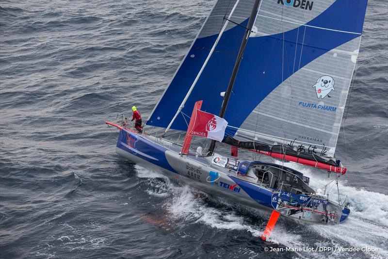 Spirit of Yukoh photo copyright Jean Marie Liot / DPPI / Vendee Globe taken at  and featuring the IMOCA class