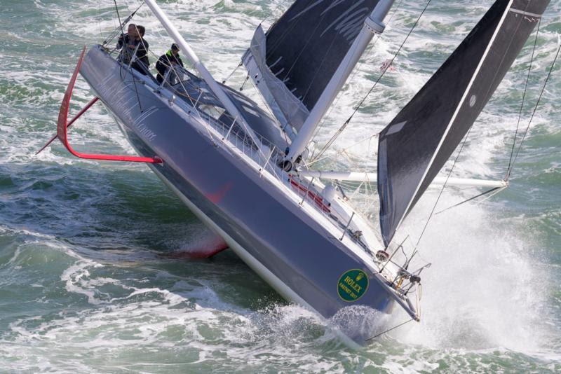 Boris Herrmann and Pierre Casiraghi on the IMOCA 60 Malizia during the 47th Rolex Fastnet Race photo copyright Rolex / Carlo Borlenghi taken at Royal Ocean Racing Club and featuring the IMOCA class