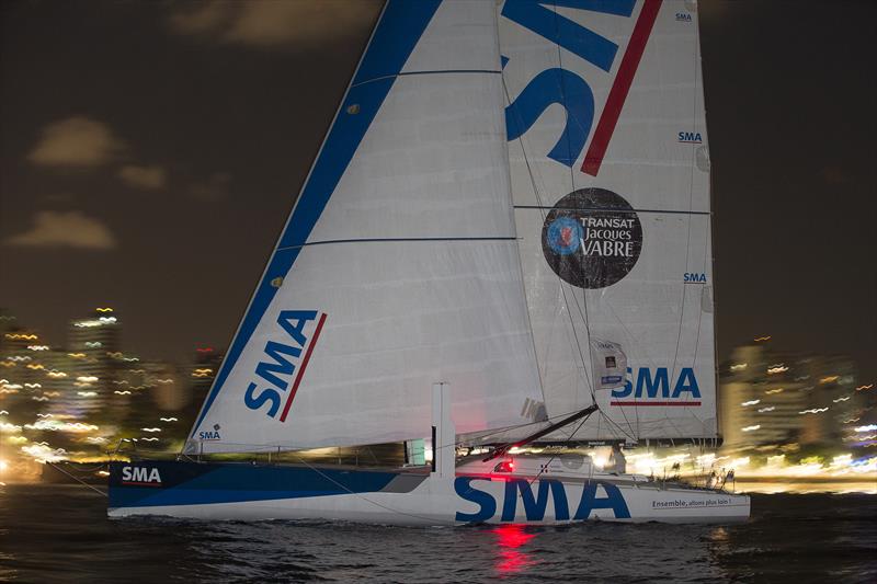 SMA finishes the Transat Jacques Vabre 2017 photo copyright Jean-Marie Liot / ALea / TJV17 taken at  and featuring the IMOCA class
