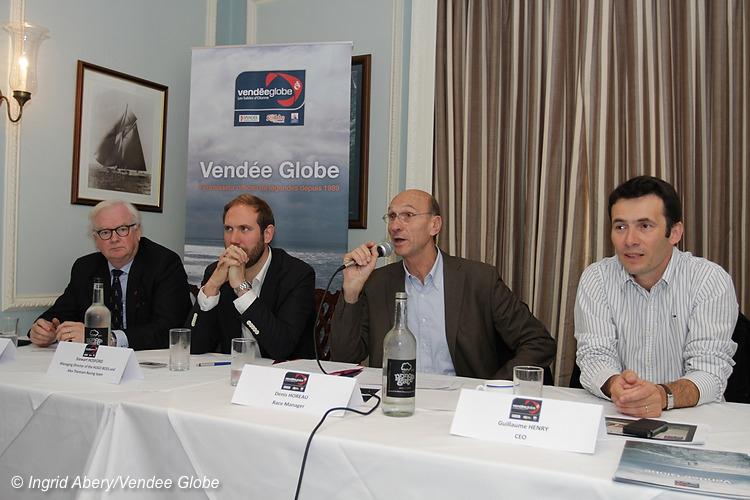 The 2012-2013 Vendée Globe is presented in London