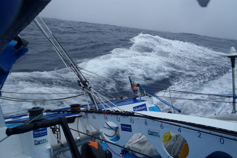 Jean-Pierre Dick closes to just over 300 miles from the leaders in the Vendée Globe photo copyright Jean Pierre Dick / Virbac Paprec 3 taken at  and featuring the IMOCA class