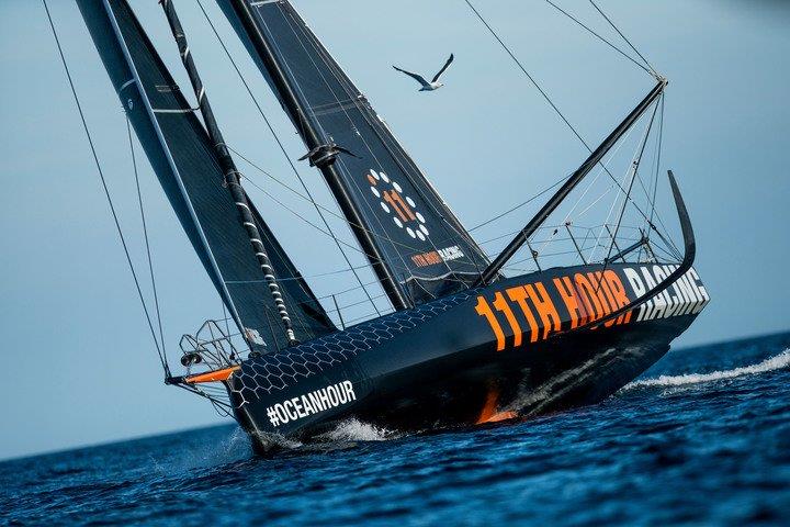 11th Hour Racing prepares for the 2021/2022 edition of The Ocean Race photo copyright Amory Ross/11th Hour Racing taken at  and featuring the IMOCA class