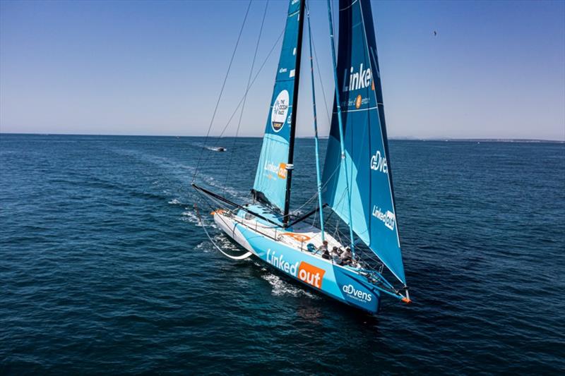 The finish of Leg Two of The Ocean Race Europe, from Cascais, Portugal, to Alicante, Spain photo copyright Sailing Energy / The Ocean Race taken at  and featuring the IMOCA class