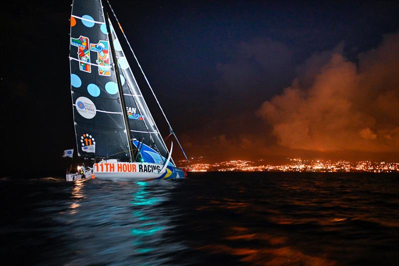 11th Hour Racing Team's 'Malama' finishes the Transat Jacques Vabre photo copyright Jean-Louis Carli / Alea taken at  and featuring the IMOCA class