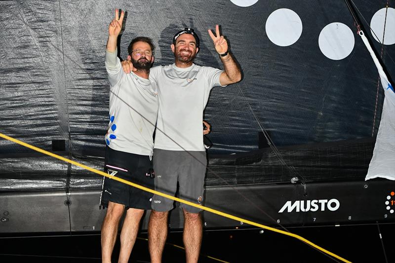 11th Hour Racing Team's 'Malama' finishes the Transat Jacques Vabre photo copyright Jean-Louis Carli / Alea taken at  and featuring the IMOCA class