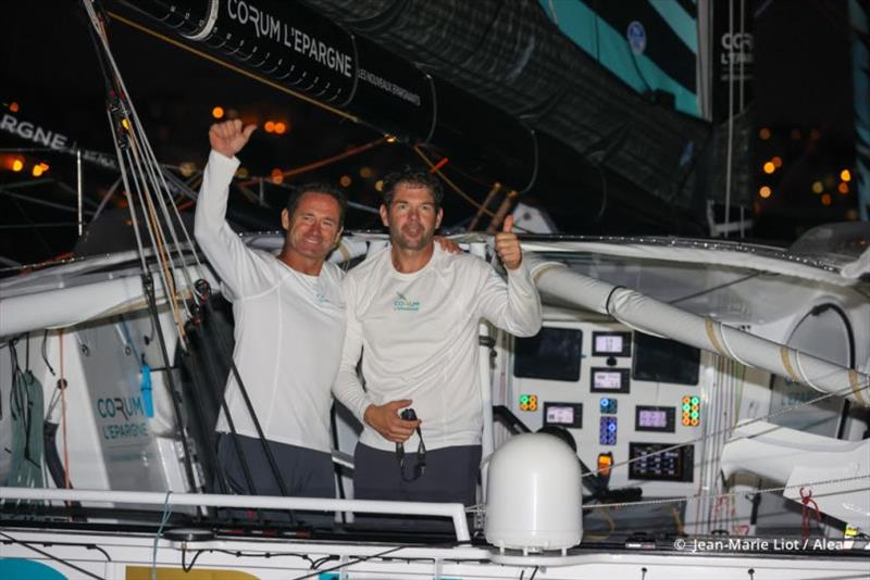 Transat Jacques Vabre IMOCA finishers in Martinique, Franc photo copyright Jean-Marie Liot / Alea taken at  and featuring the IMOCA class