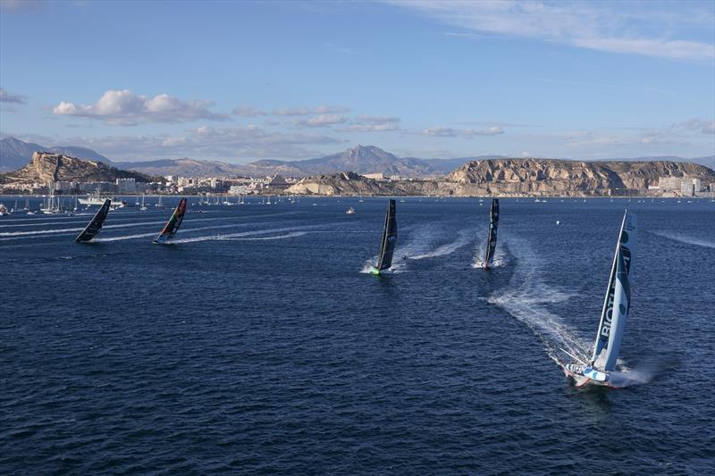 Start of The Ocean Race, Leg 1 IMOCA Fleet, January 15, 2023 photo copyright Sailing Energy / The Ocean Race taken at  and featuring the IMOCA class