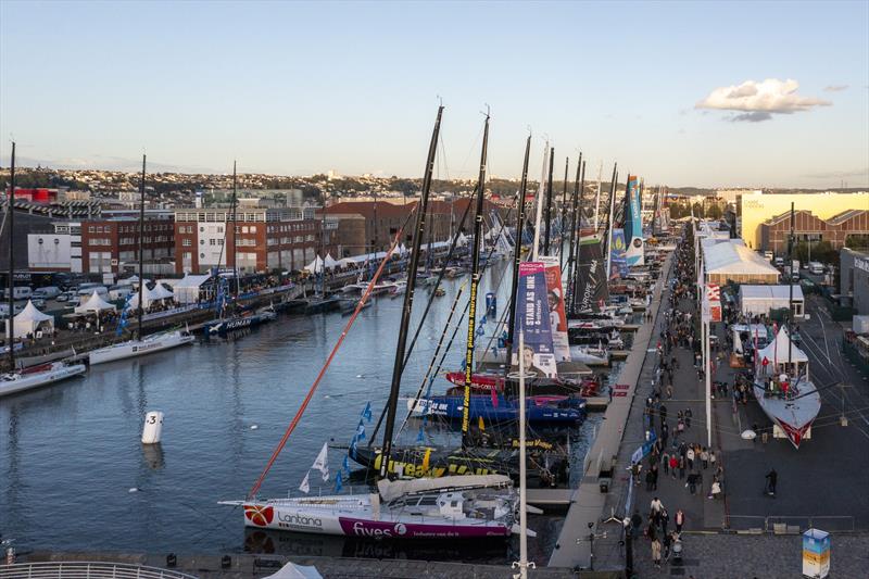 IMOCA fleet in the docks in Le Havre, France - photo © Jean-Marie Liot / Alea