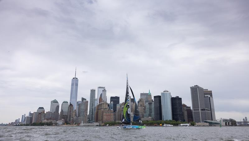 IMOCA Holcim arrives in New York in the 2024 The Transat CIC - photo © Vincent Olivaud / OC Sport Pen Duick