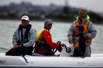Dean Barker visits the Optimist worlds in New Zealand