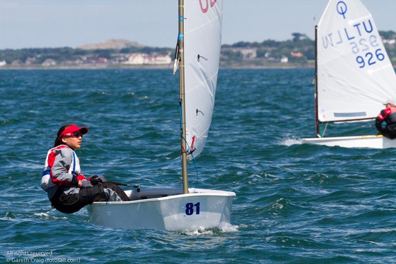 Ebru Bolat (ROU 899) wins the Girls Optimist European Championships photo copyright Gareth Craig / www.fotosail.com taken at Royal St George Yacht Club and featuring the Optimist class