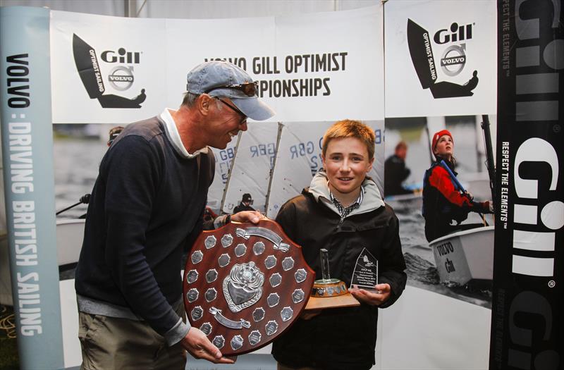 Will Hall wins the Volvo Gill Optimist End of Season Championship photo copyright Paul Wyeth taken at Rutland Sailing Club and featuring the Optimist class