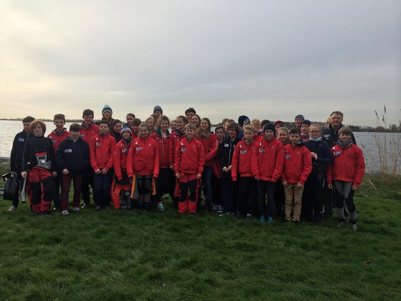 The GBR team at the at the Magic Marine Optimist Easter International in Holland - photo © IOCA