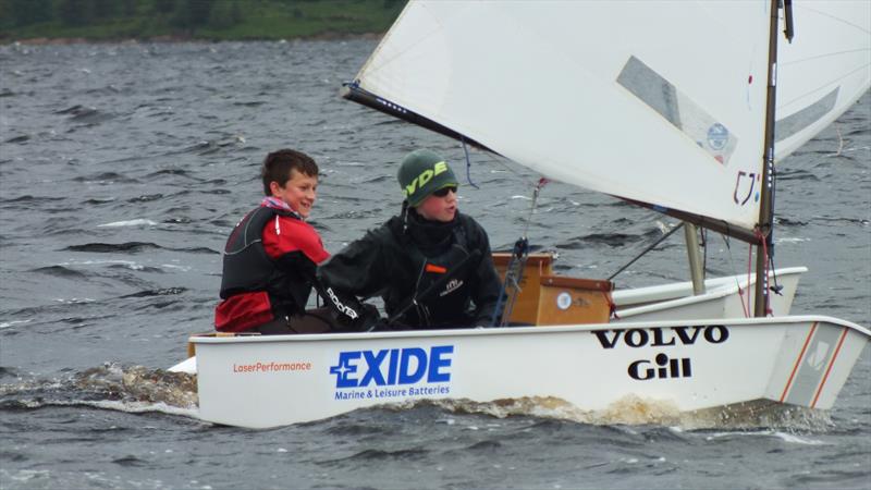 Trident North East Youth Traveller Series ends at Kielder Water photo copyright Shaun Billany taken at Kielder Water Sailing Club and featuring the Optimist class