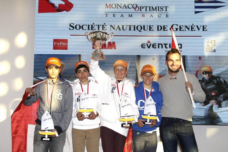 Monaco Optimist Team Race winners - photo © Franck Terlin