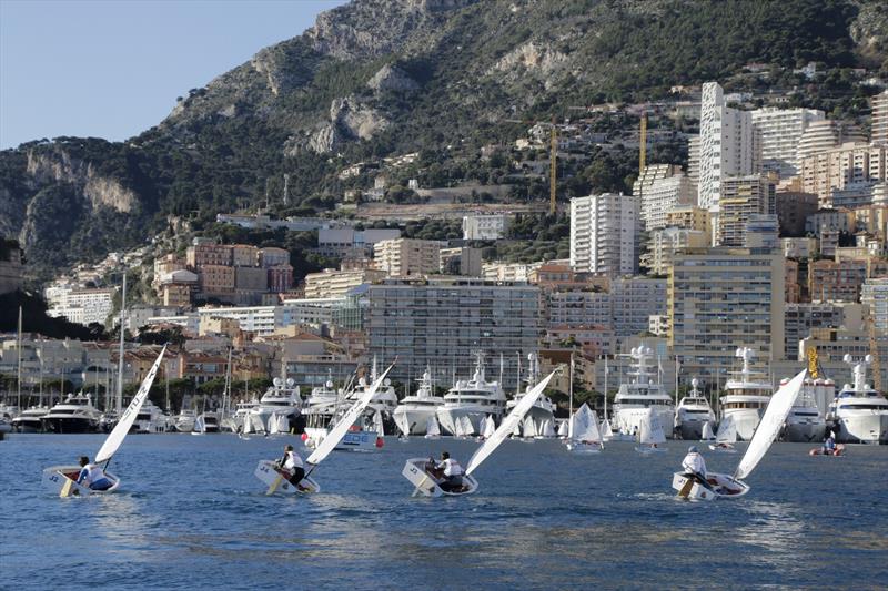 Monaco Optimist Team Race  photo copyright Franck Terlin taken at Yacht Club de Monaco and featuring the Optimist class