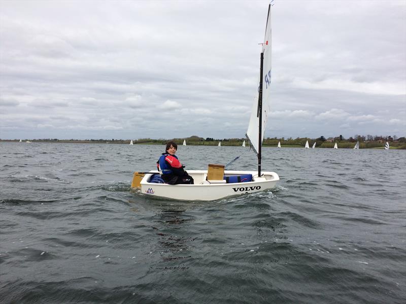 Get Racing at Draycote Water photo copyright Tim Fillmore taken at Draycote Water Sailing Club and featuring the Optimist class