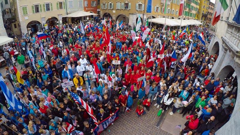 35th Lake Garda Optimist Meeting Opening Ceremony - photo © Elena Giolai / Fraglia Vela Riva